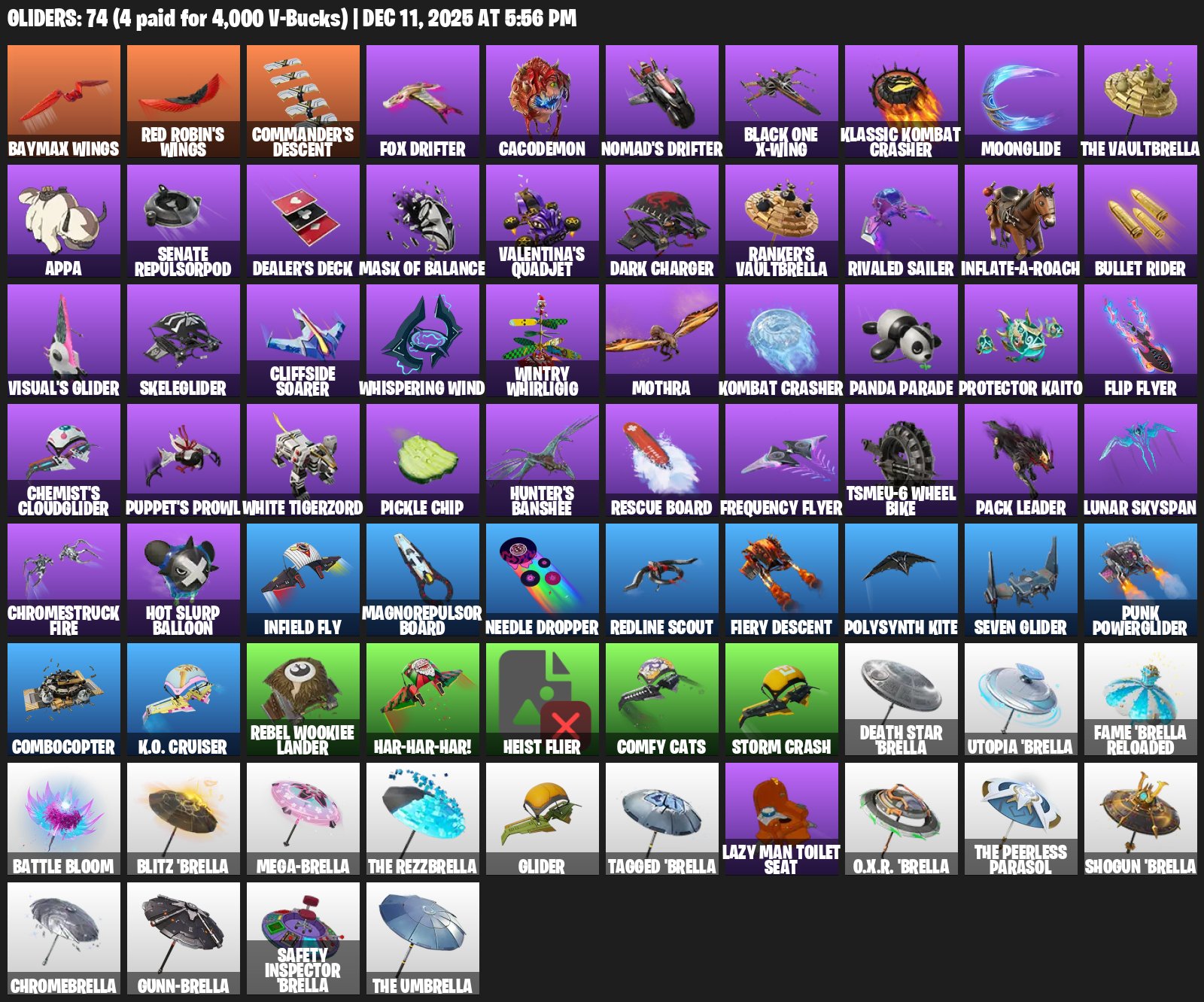 🎨 79 скинов | 🌟 Fortnite аккаунт