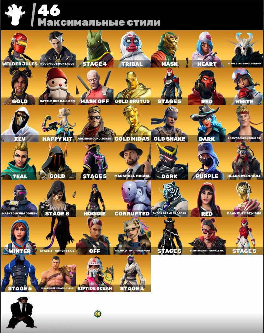 🎨 179 skins | 🌟 Fortnite account