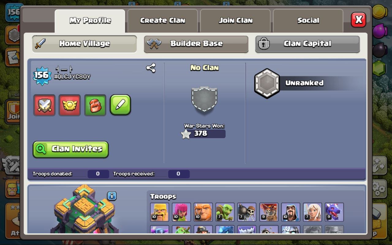 🏰 Clash of Clans акаунт | 14 ратуша | Рівень 156