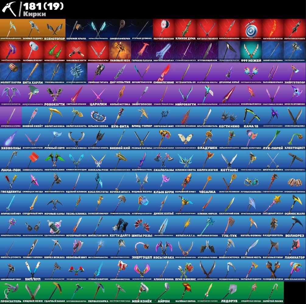 🎨 188 скінів | 🌟 Fortnite акаунт