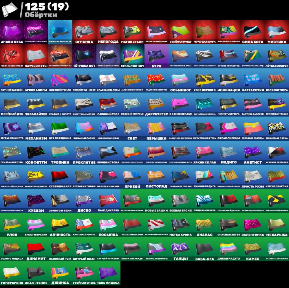 🎨 196 скінів | 🌟 Fortnite акаунт