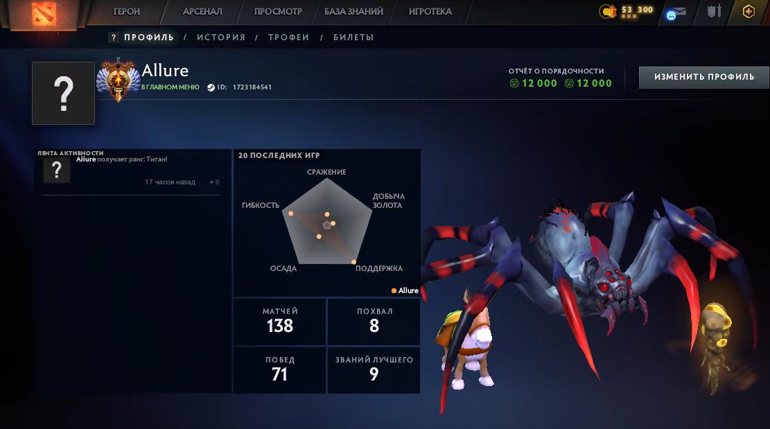 🏅 MMR 7079 | 🕒 203 hours | 🛡 12000