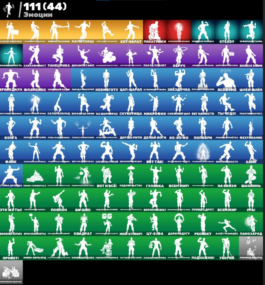 🎨 144 скина | 🌟 Fortnite аккаунт