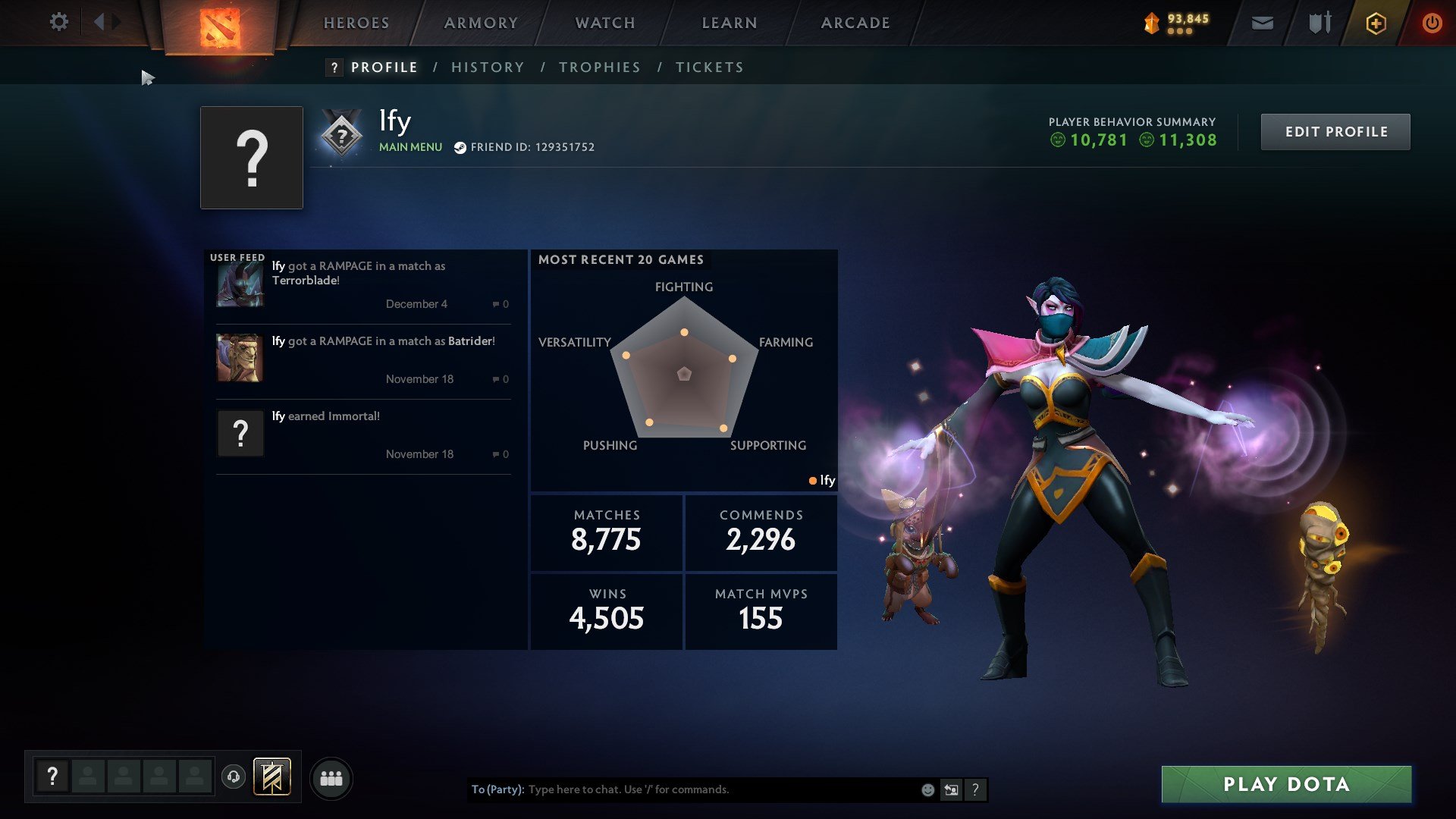 🏅 MMR 7000 | 🕒 12000 hours | 🛡  N/A