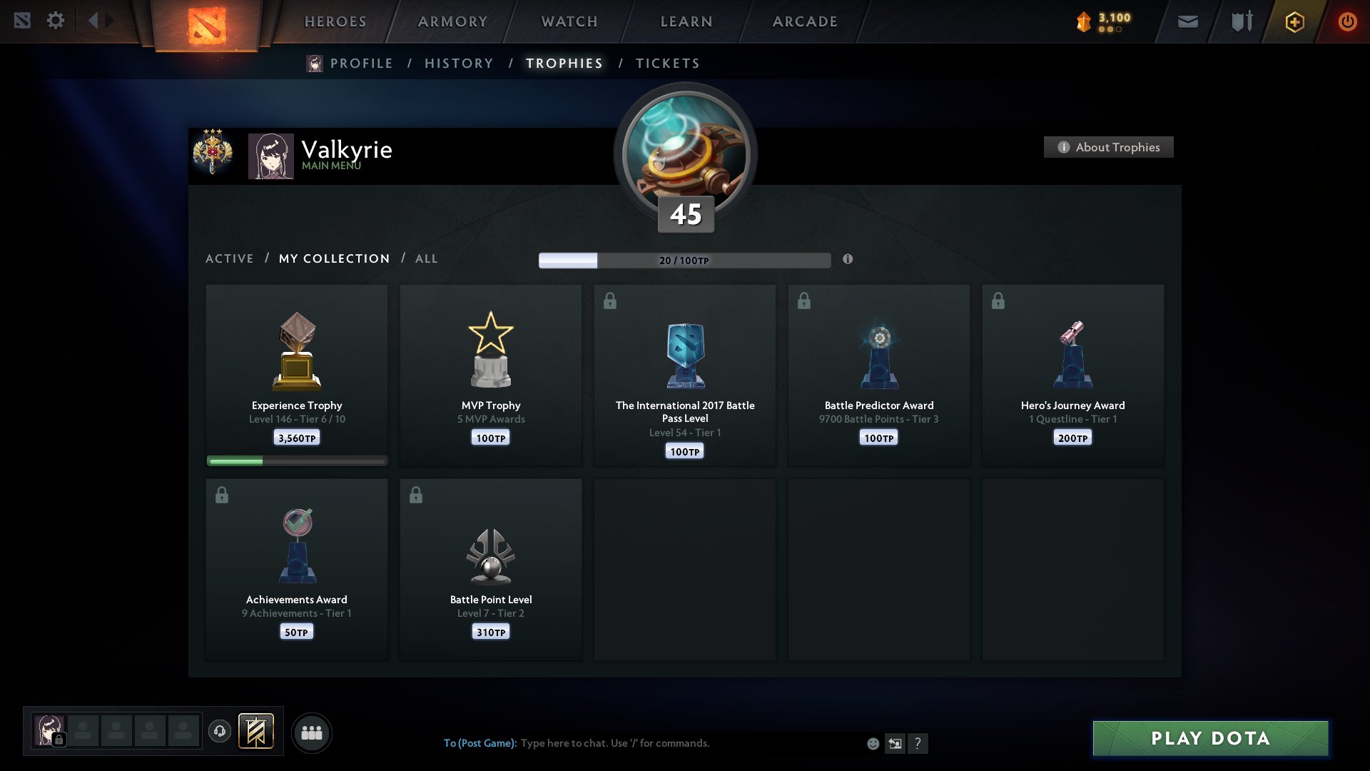 🏅 MMR 5287 | 🕒 1149 hours | 🛡 8178