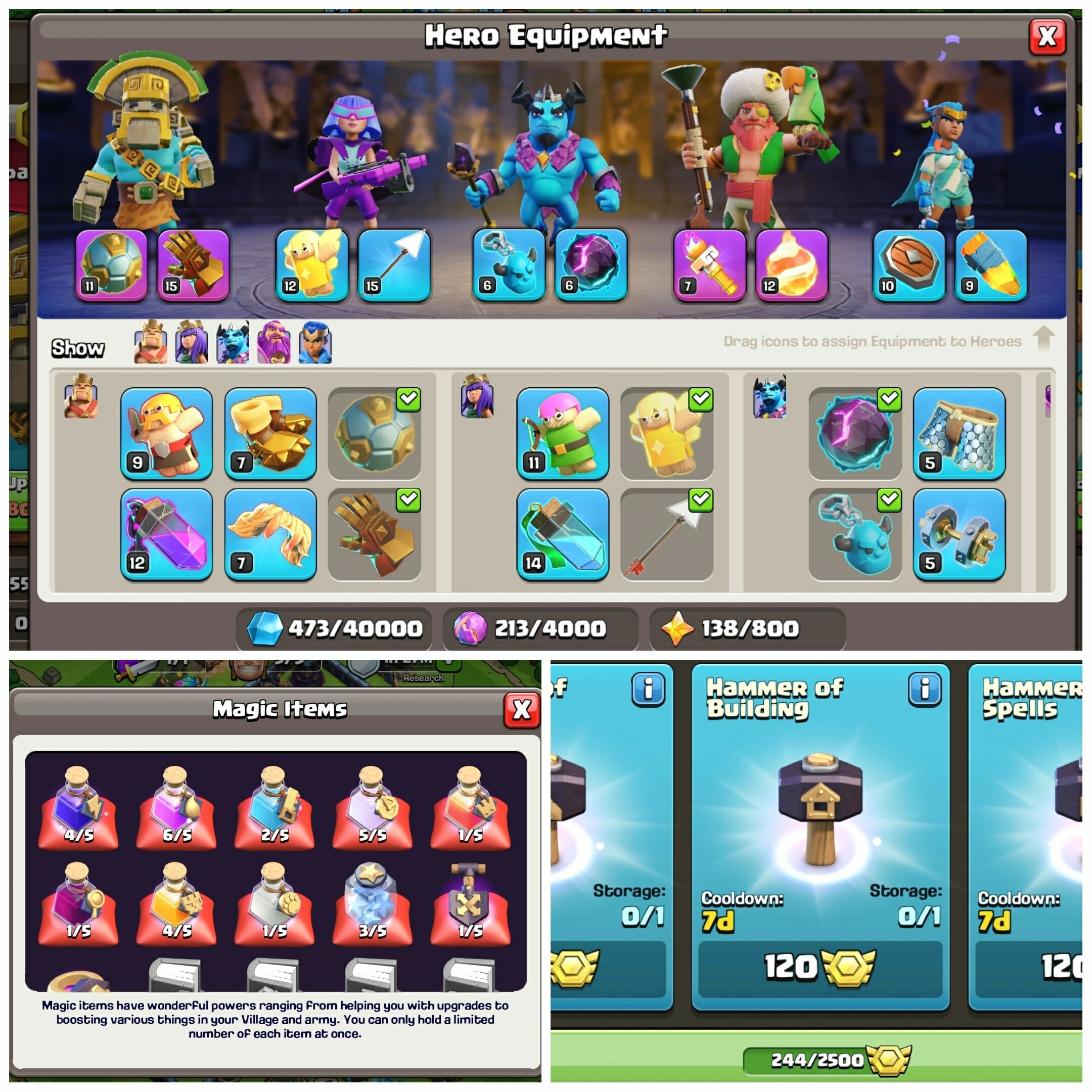 🏰 Clash of Clans акаунт | Ратуша 14 рівня | Рівень 75