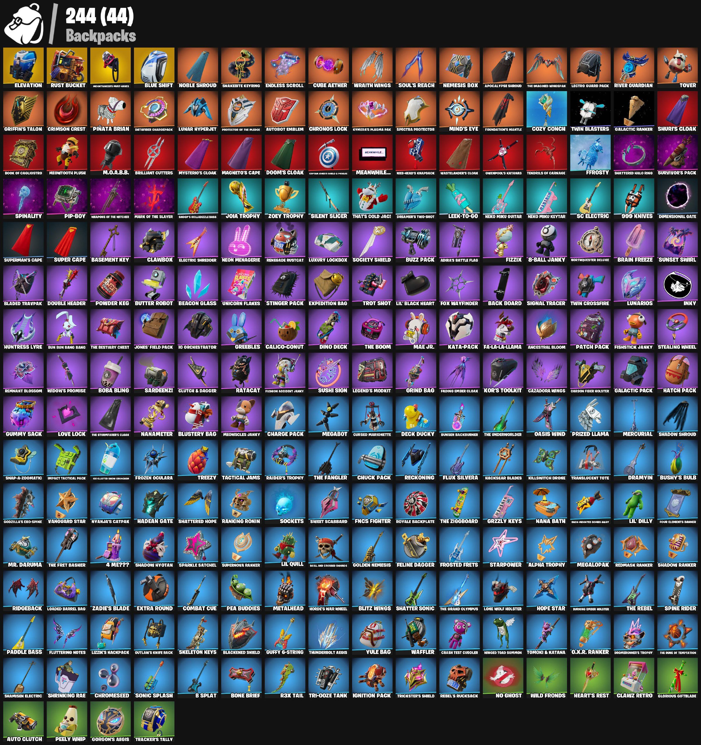 🎨 203 skins | 🌟 Fortnite account