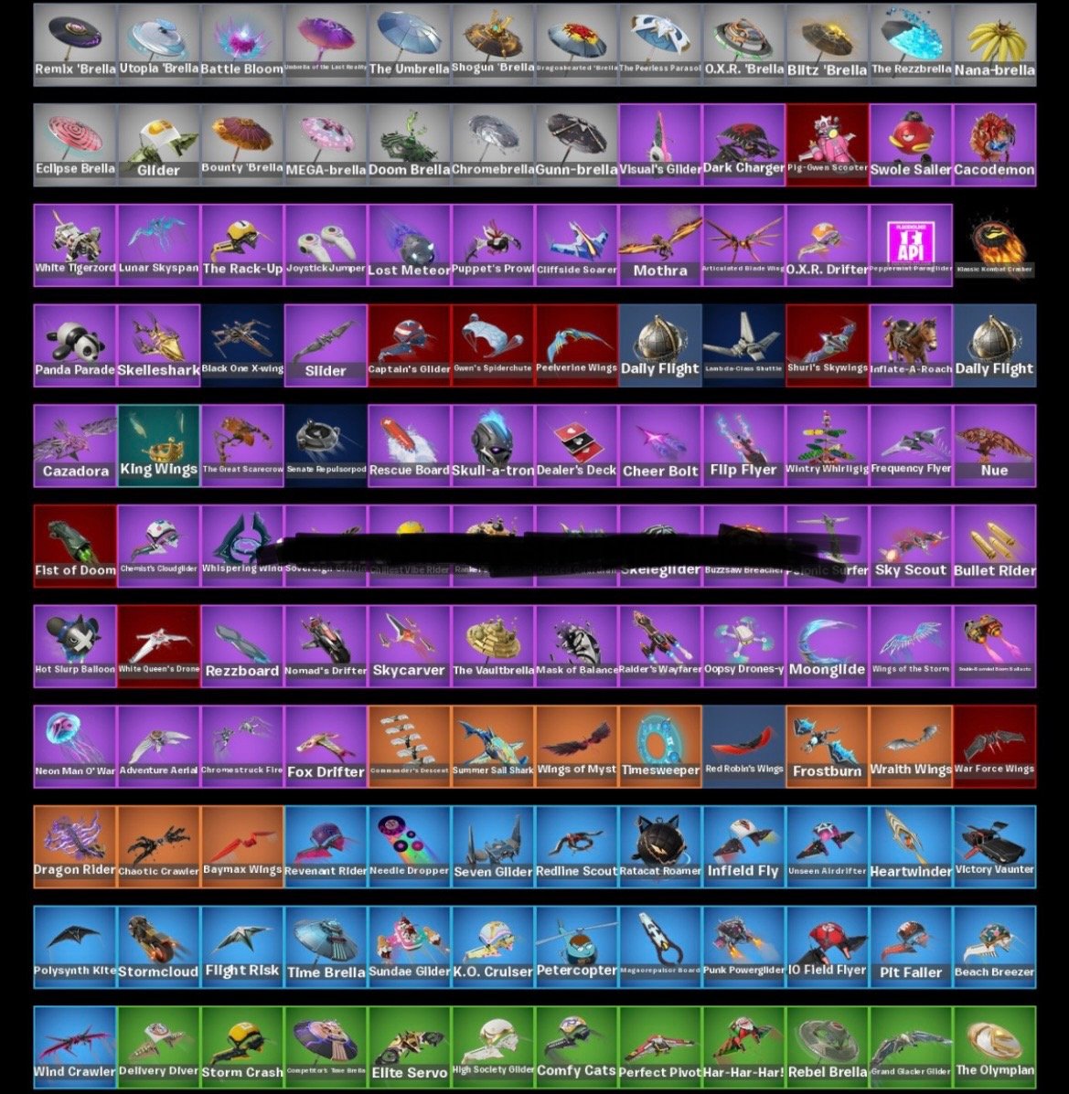 🔑 114 скинов | 1200 V-baks