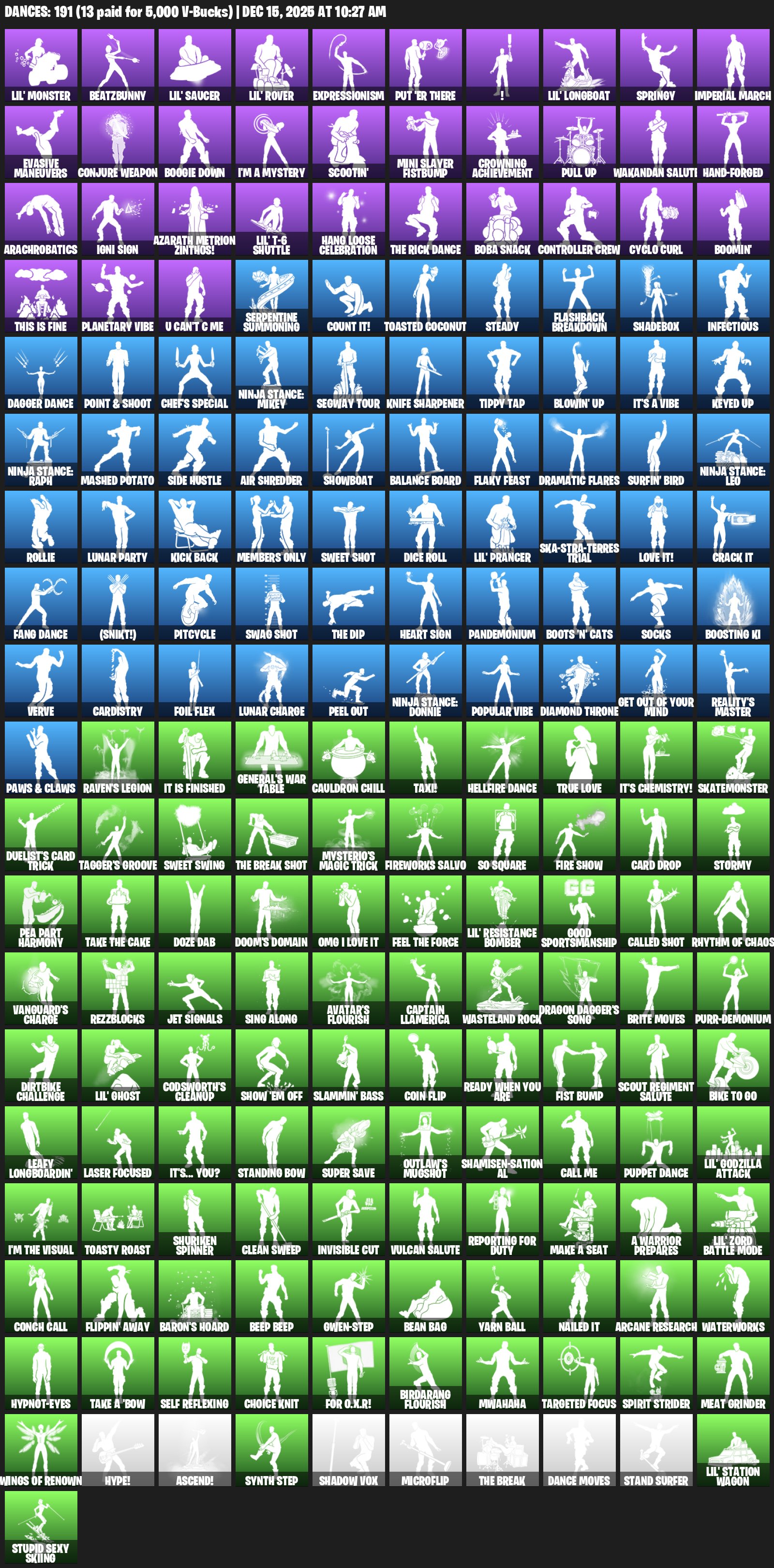 🎨 259 skins | 🌟 Fortnite account