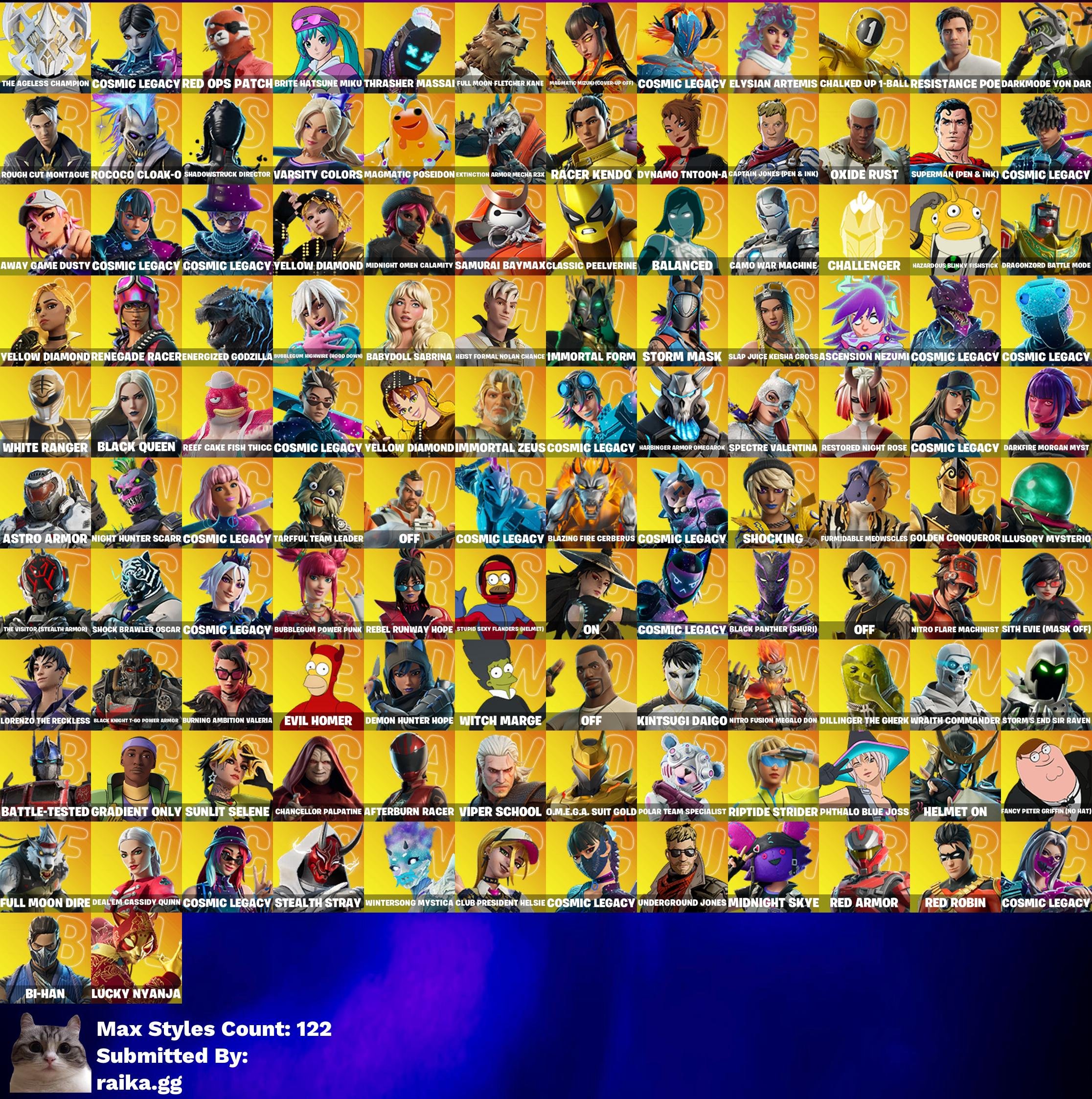 🎨 456 skins | 🌟 Fortnite account