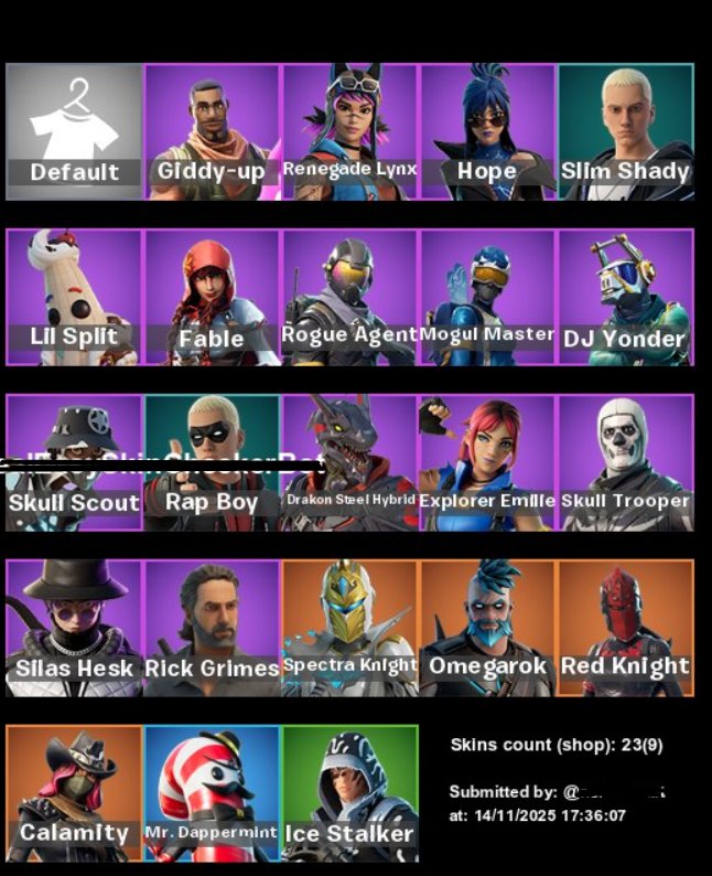 🎨 22 скіна | 🌟 Fortnite акаунт