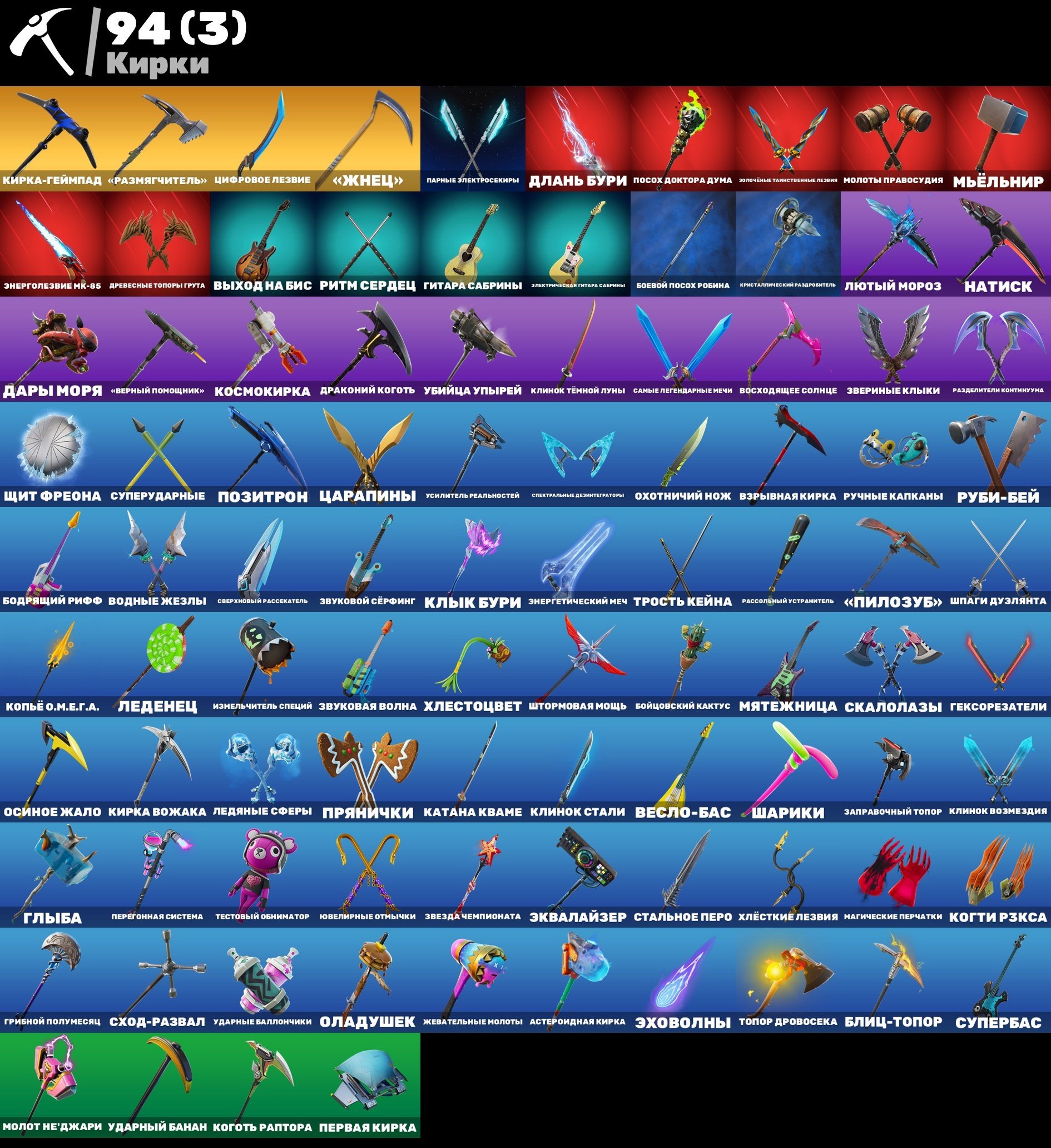 🌟 96 skins | 🎨 Fortnite account