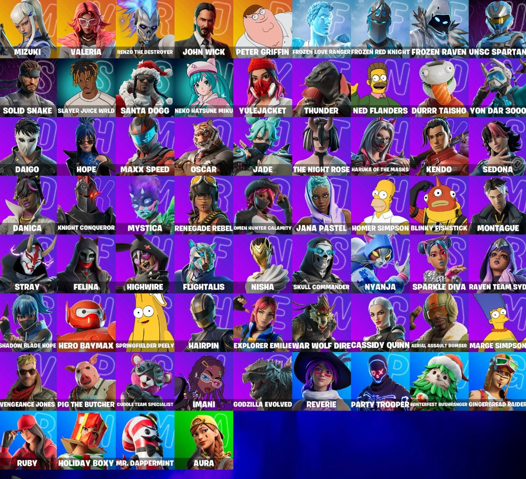 🎨 68 скінів | 🌟 Fortnite акаунт