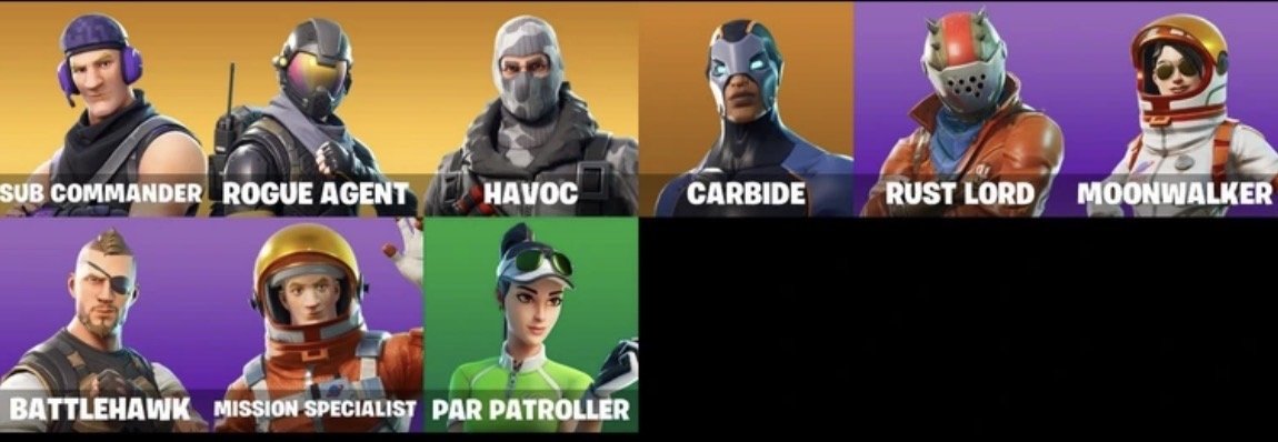 🎨 9 skins | 🌟 Fortnite account