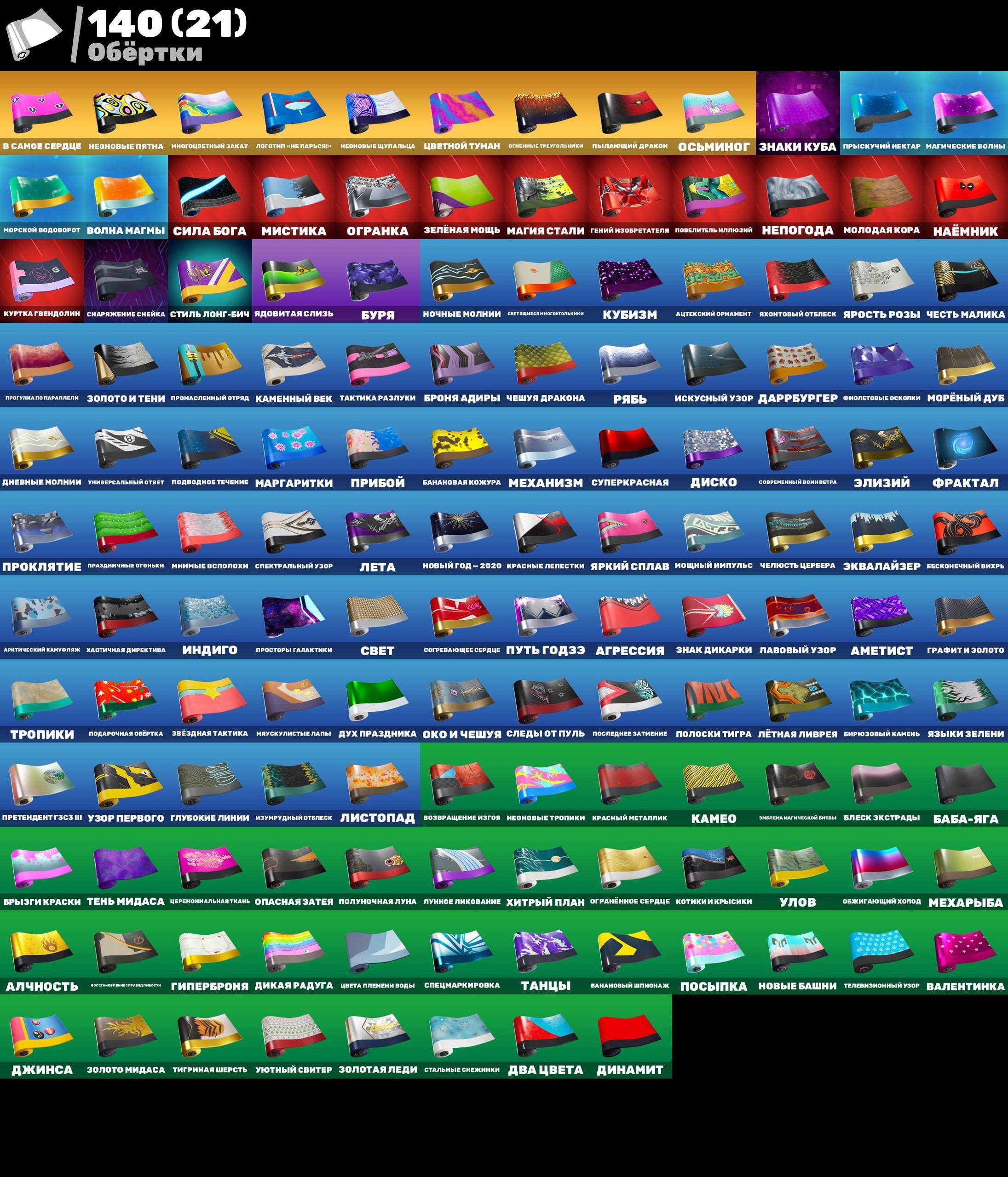 🎨 185 skins | 🌟 Fortnite account