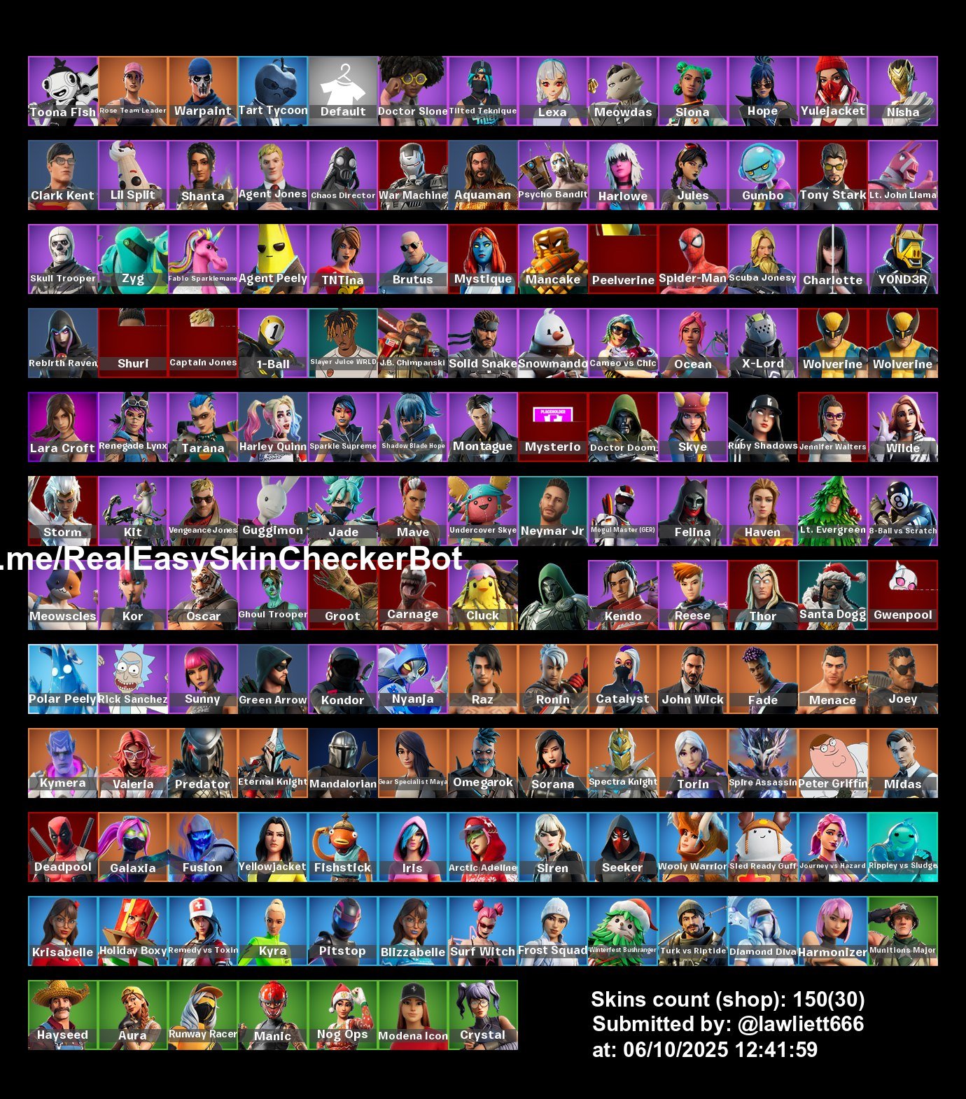 🎨 151 skins | 🌟 Fortnite account