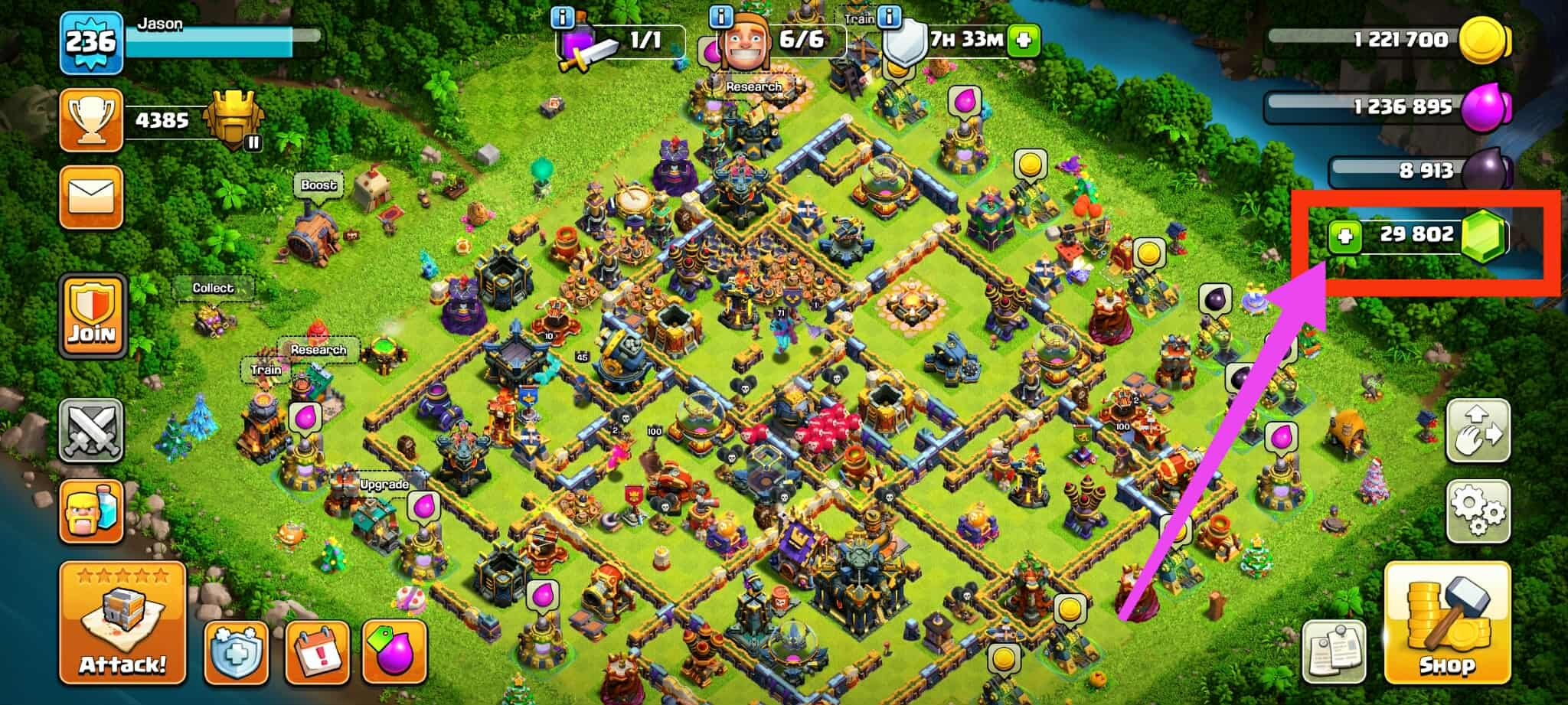 🏰 Clash of Clans акаунт | Ратуша 17 рівня | Рівень 100