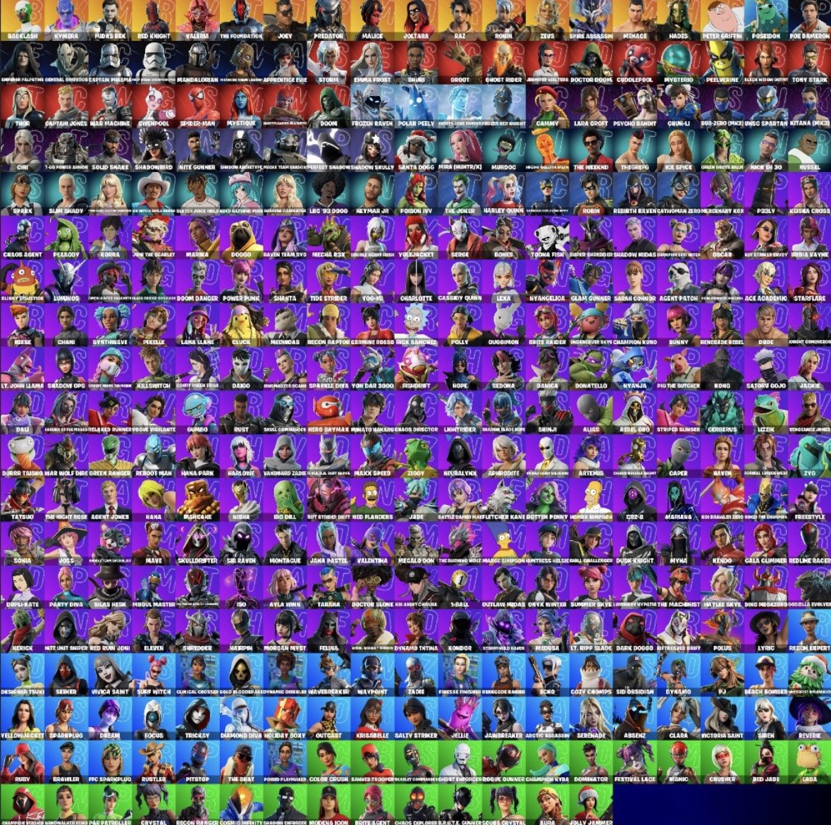 🎨 365 skins | 🌟 Fortnite account