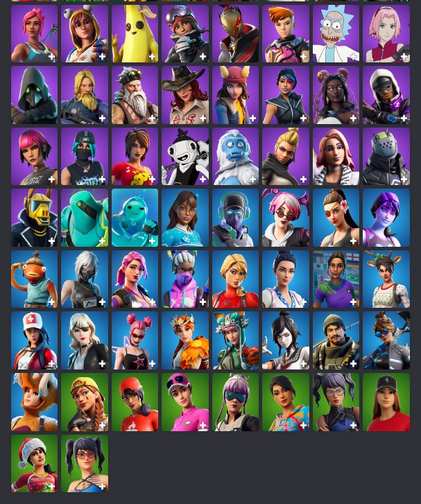 💚138 skins | 🌟 Fortnite account