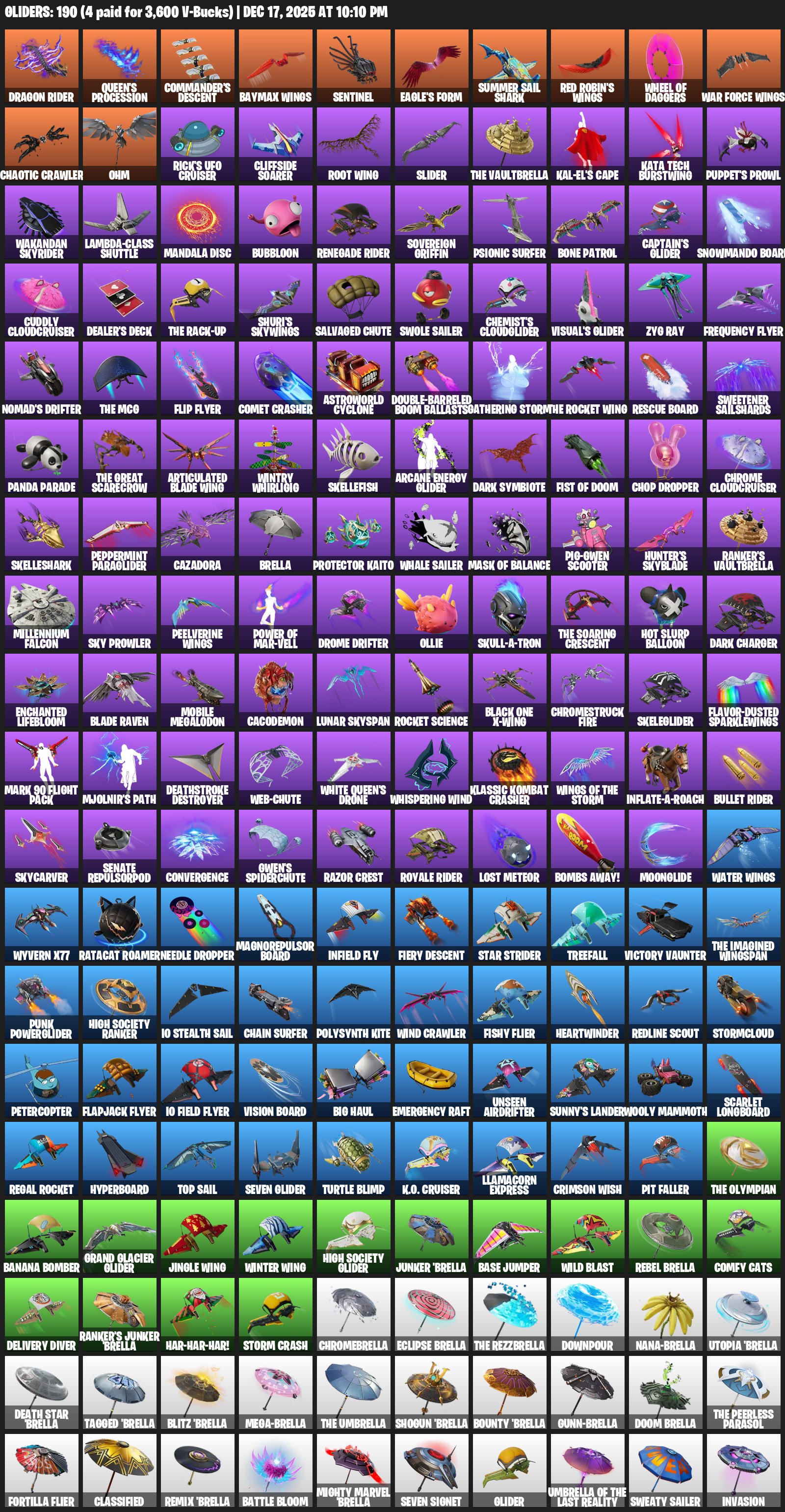 🎨 218 skins | 🌟 Fortnite account
