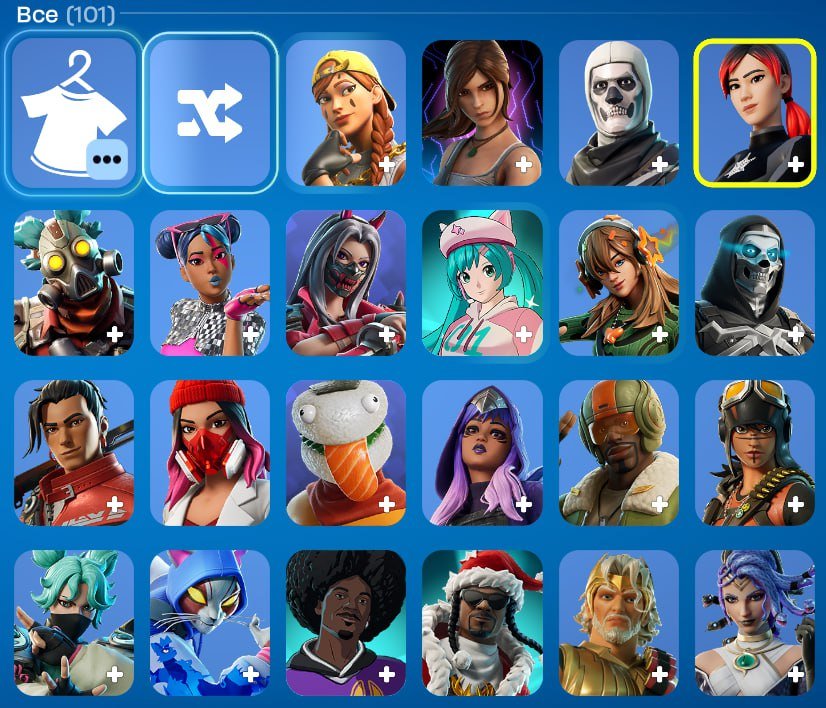 🎨 101 skins | 🌟 Fortnite account