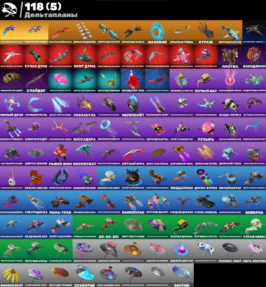 🎨 117 skins | 🌟 Fortnite account