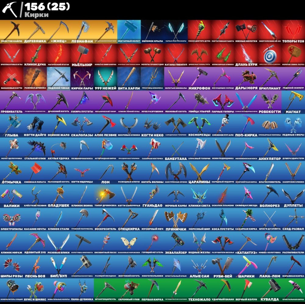 🎨 208 скінів | 🌟 Fortnite акаунт