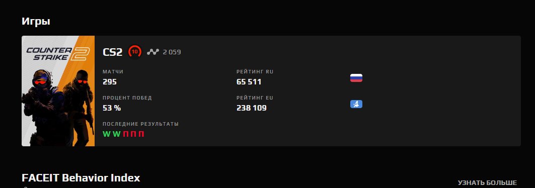 🔥 10 LVL Faceit | 🎯 2059 ELO | 🕒 Up to 23 games — Ready for Competitive Matches