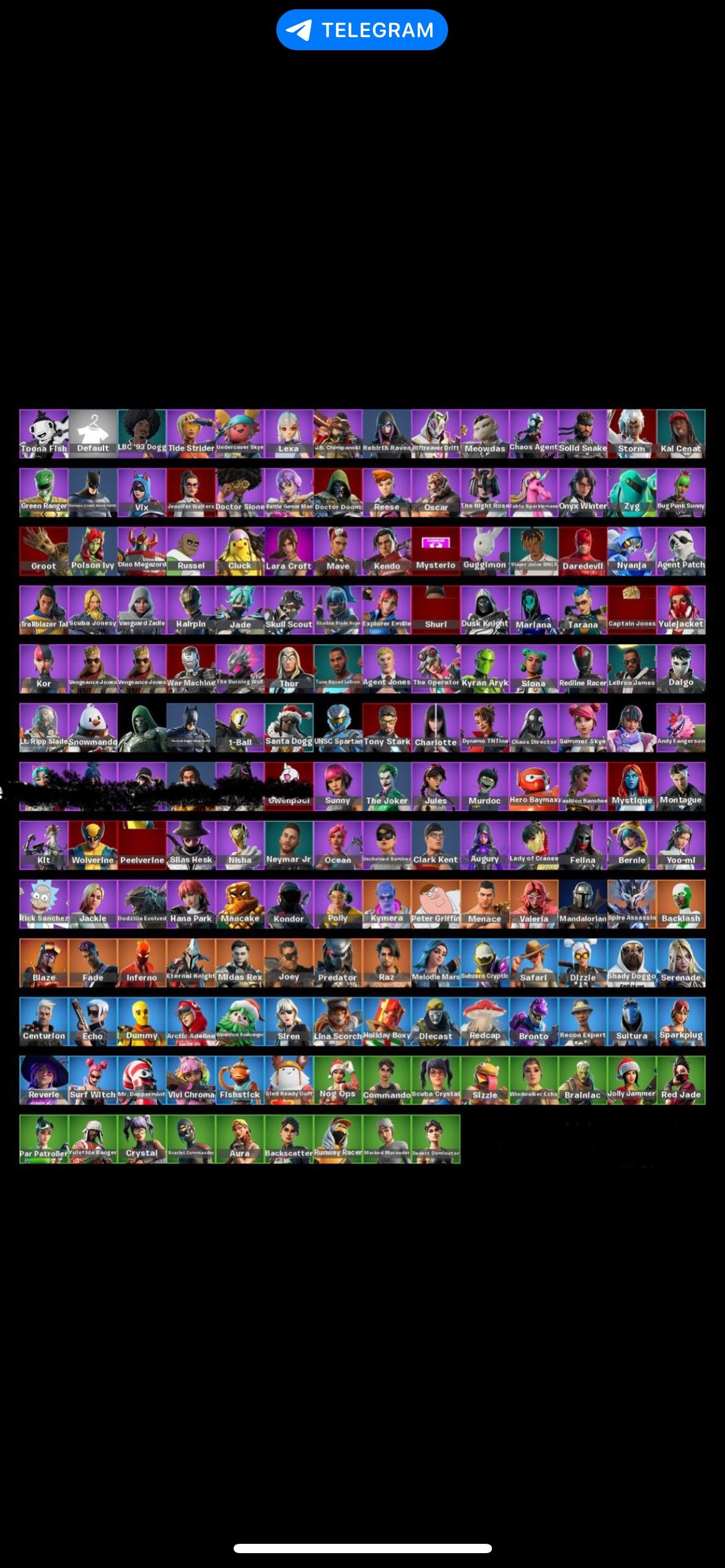 🎨 177 skins | 🌟 Fortnite account