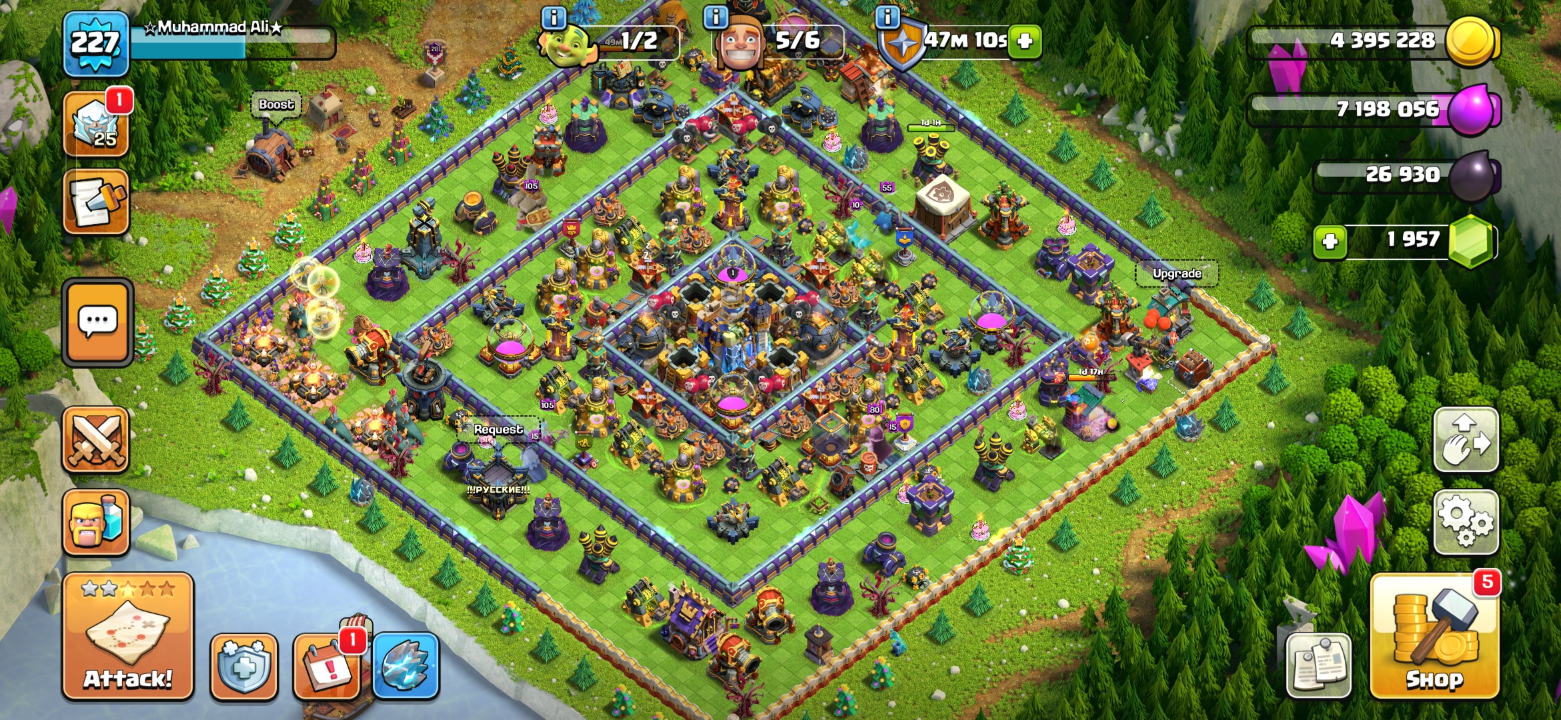 🏰 Clash of Clans account | Town Hall 18 | Level 100