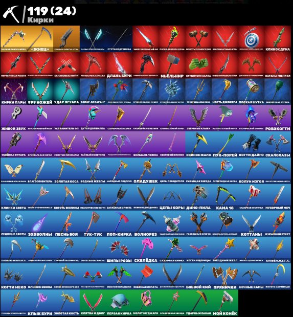 🎨 133 скинов | 🌟 Fortnite аккаунт