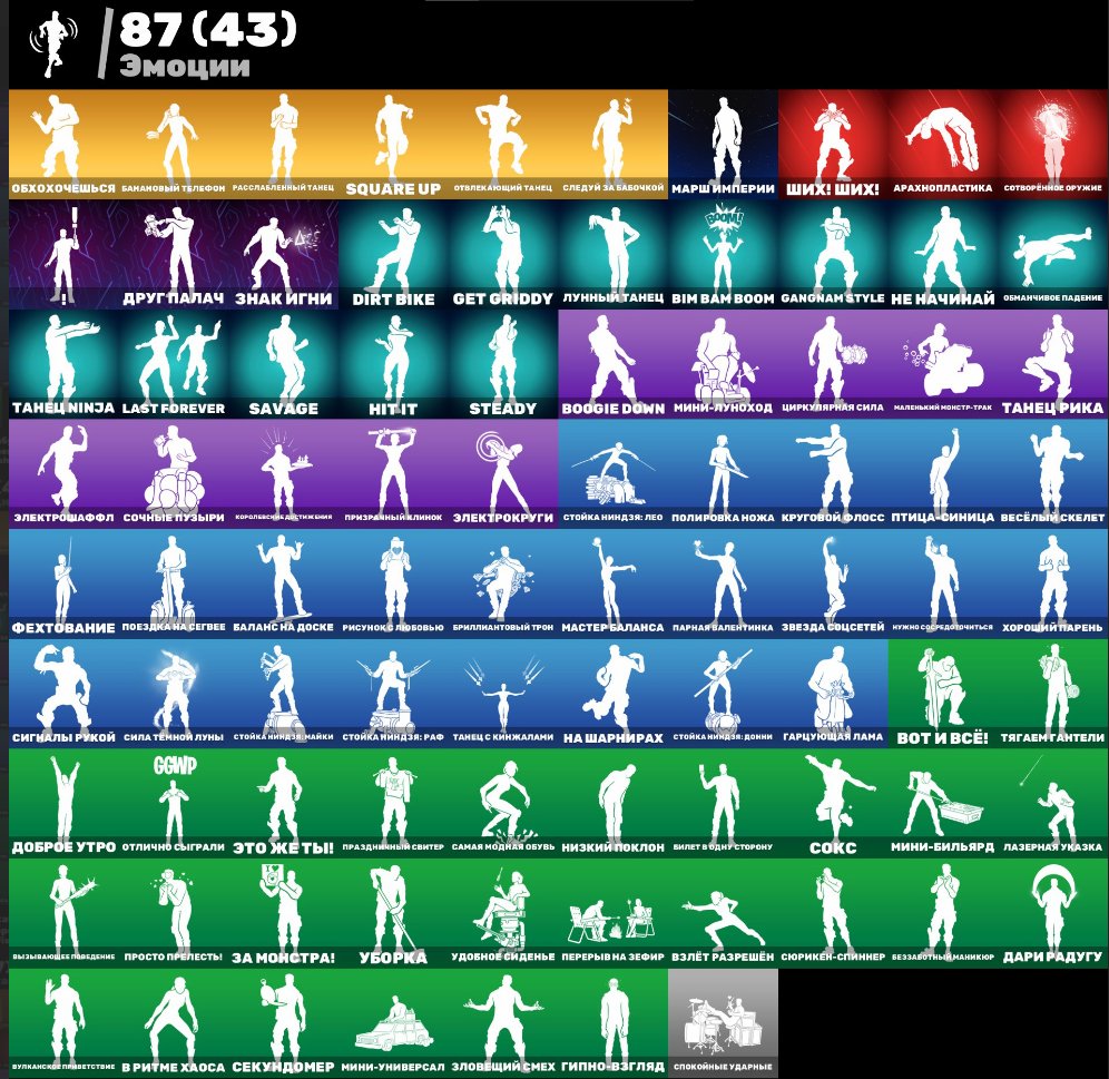 🎨 100 skins | 🌟 Fortnite account