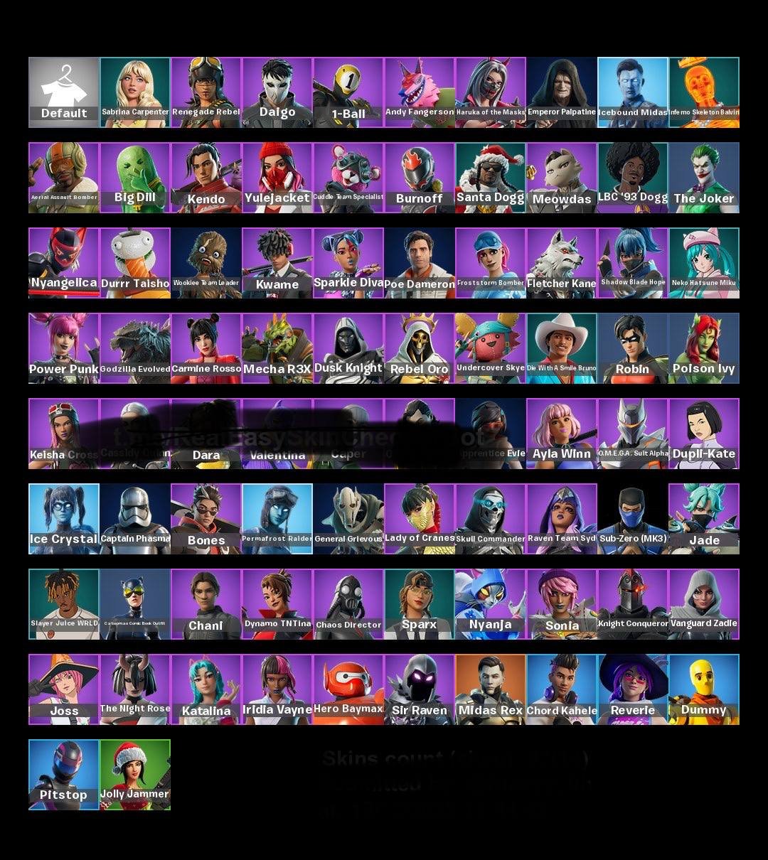 🎨 82 skins | 🌟 Fortnite account