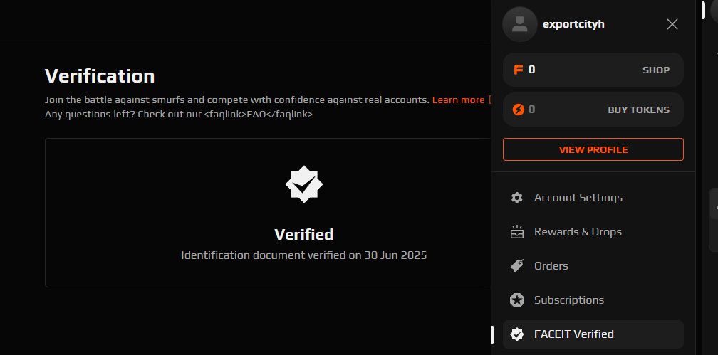 🎮 CS Prime | 💪 FACEIT LVL 4 | 🕒 Ready for Matches