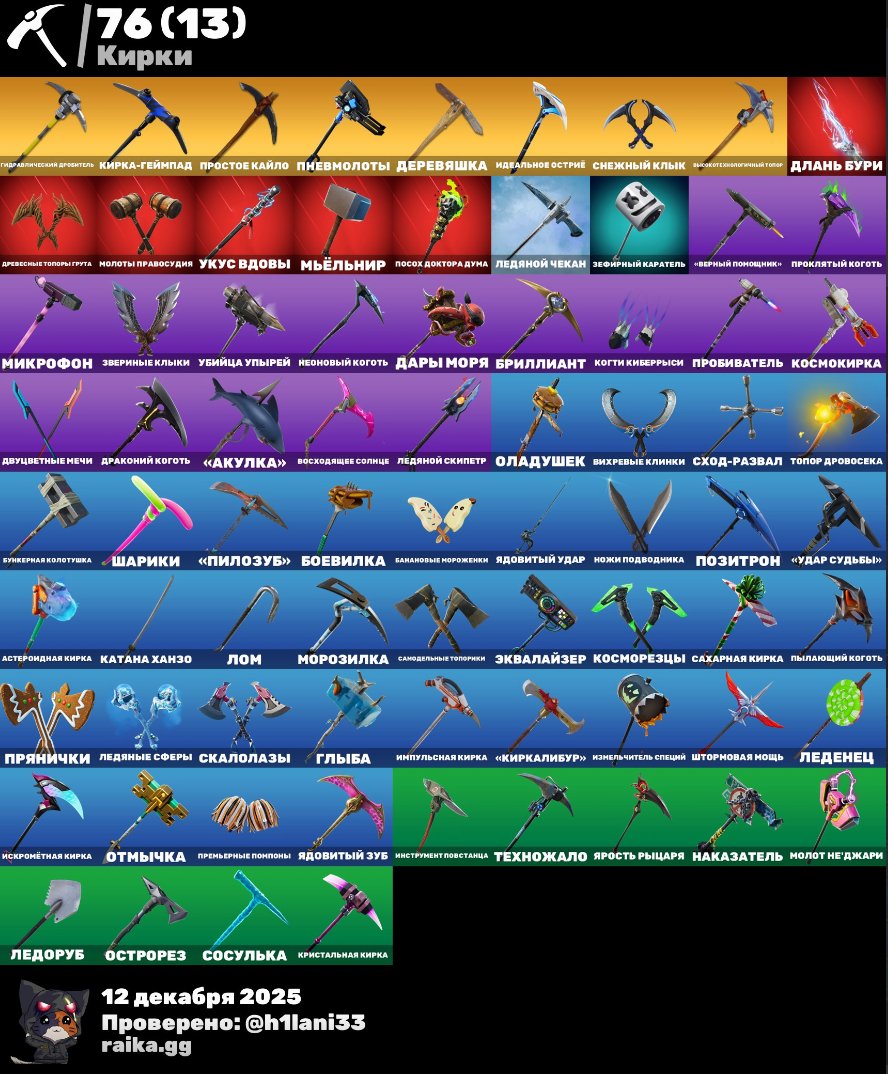 🎨 106 скинов | 🌟 Fortnite аккаунт