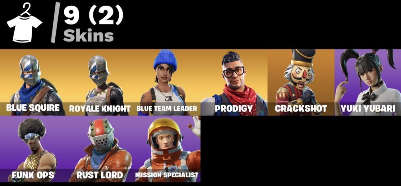 🎨 9 скінів | 🌟 Fortnite акаунт