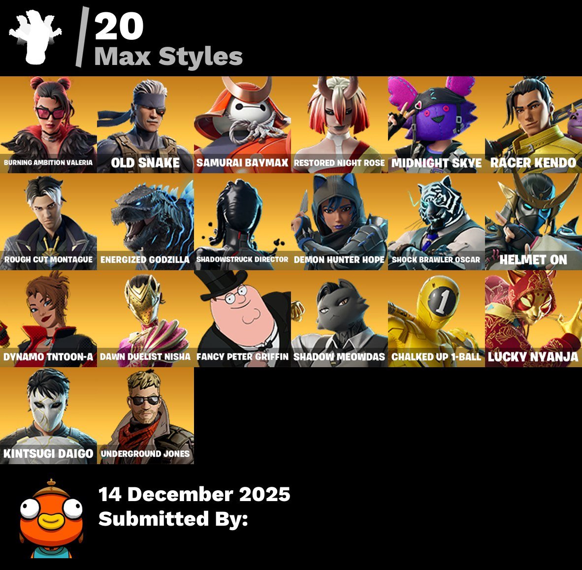 🎨 33 skins | 🌟 Fortnite account