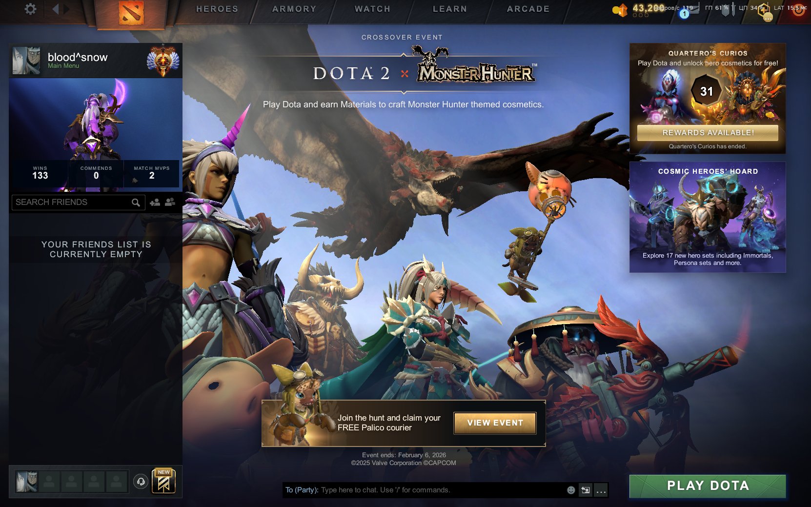 🏅 MMR 7505 | 🕒 190 hours | 🛡 12000