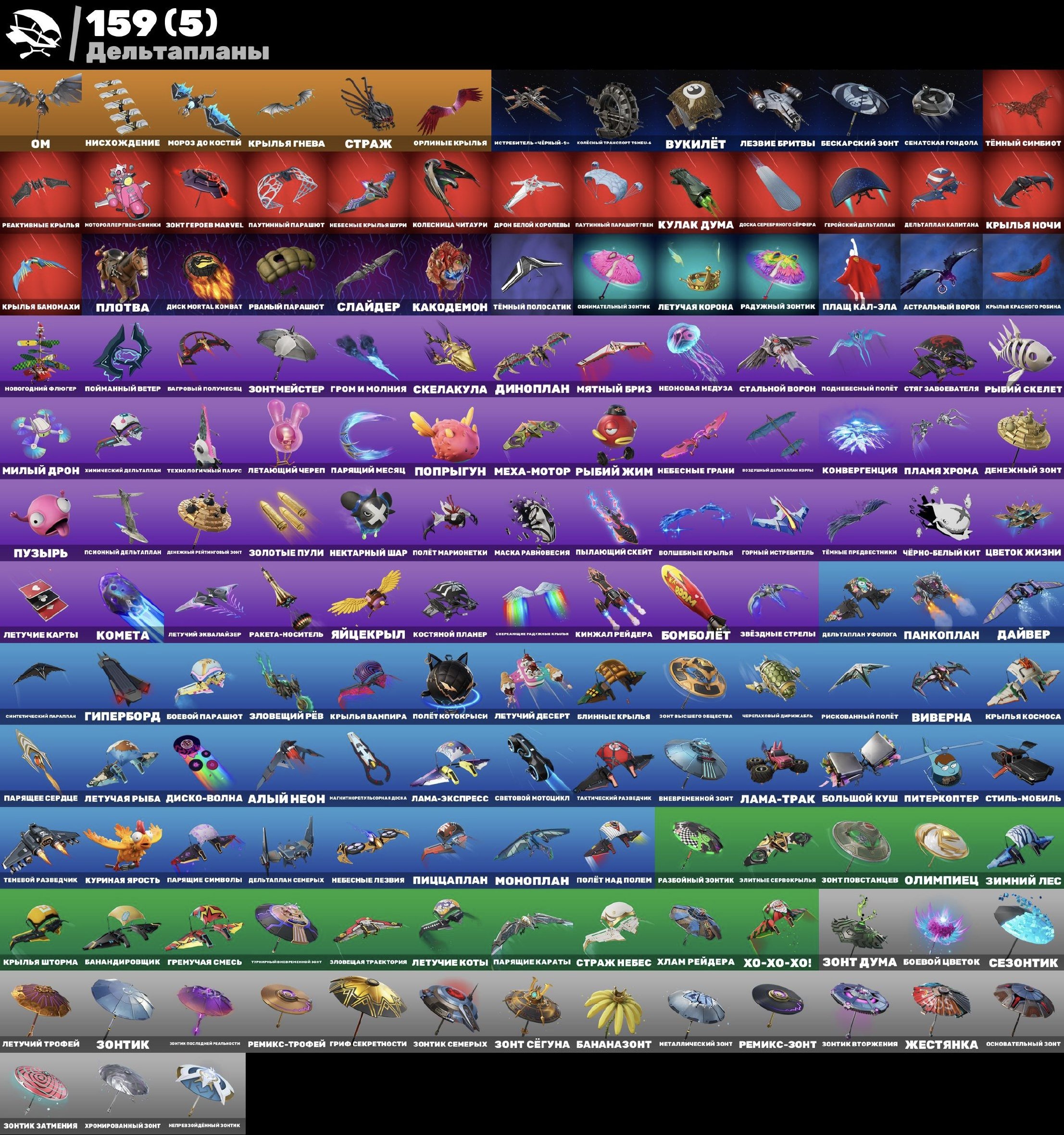 🎨 262 skins | 🌟 Fortnite account