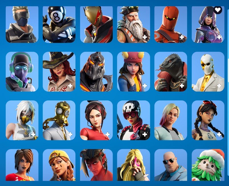 🎨 216 skins | 🌟 Fortnite account