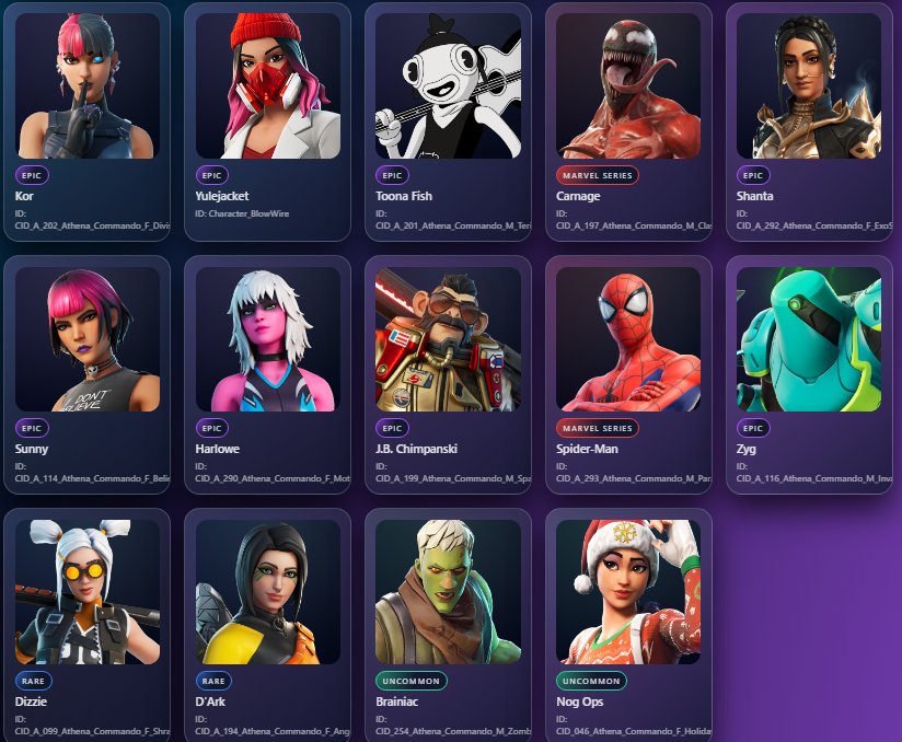 🎨 29 skins | 🌟 Fortnite account