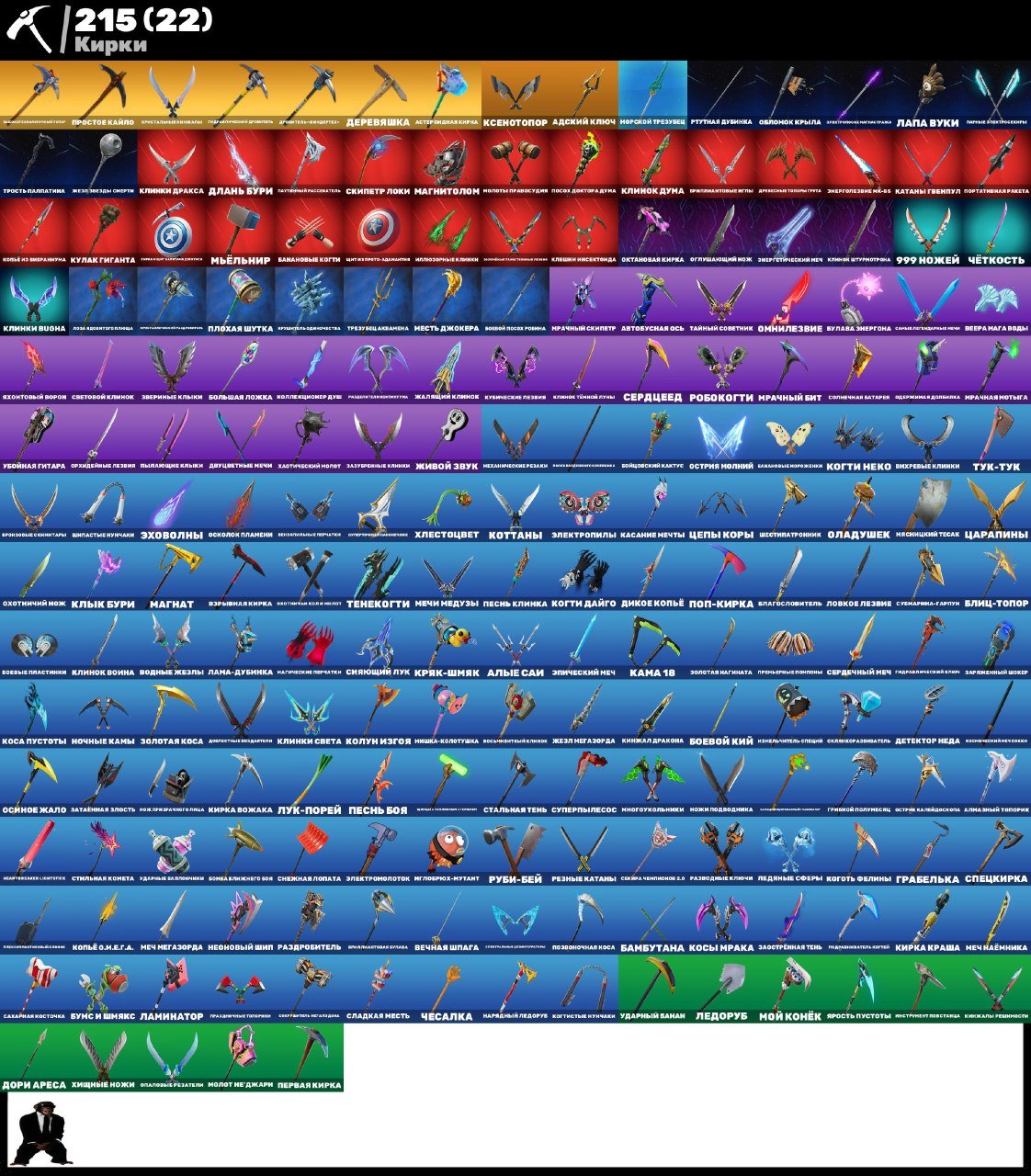 🎨 237 skins | 🌟 Fortnite account