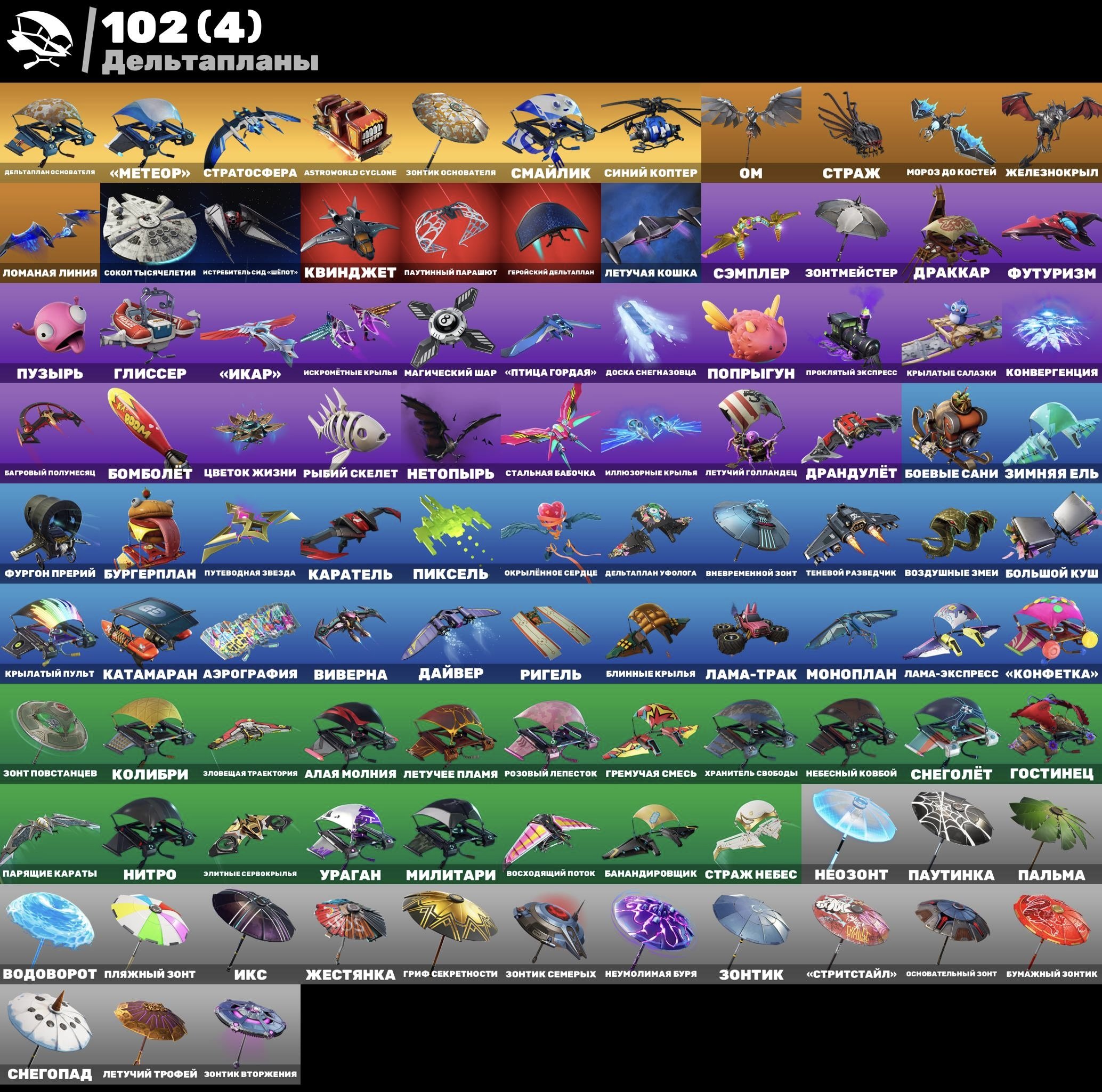 🎨 107 skins | 🌟 Fortnite account