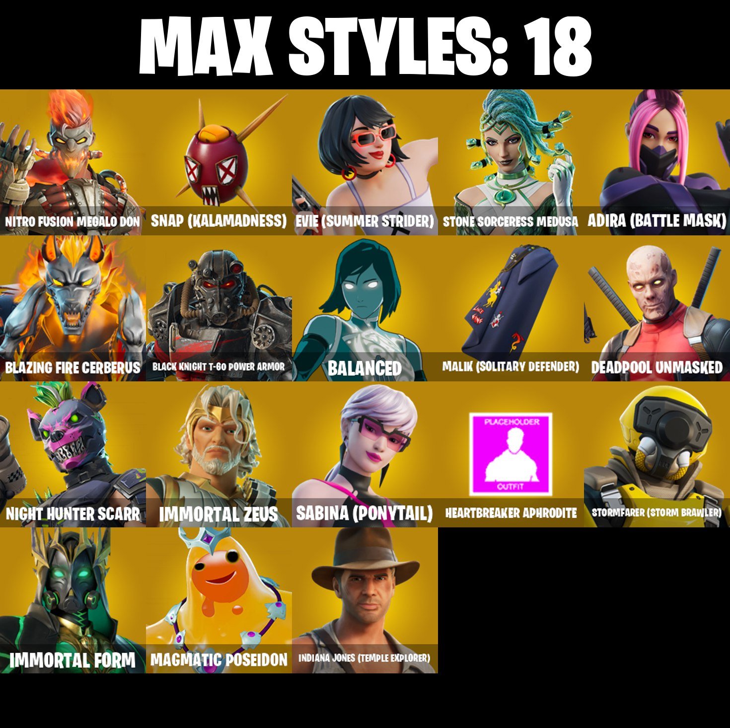 🎨 54 skins | 🌟 Fortnite account