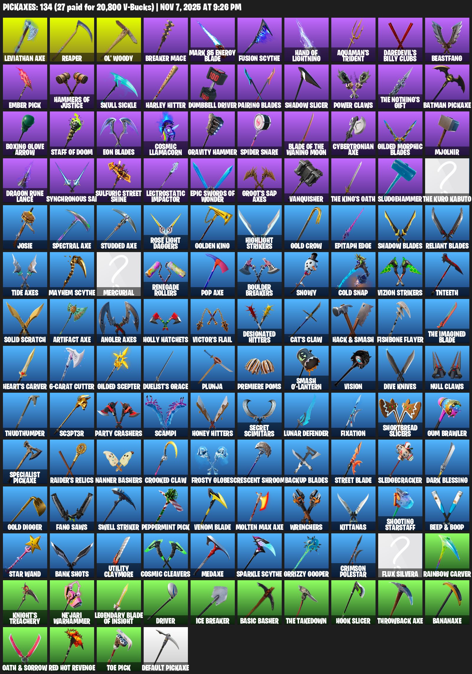 🎨 106 skins | 🌟 Fortnite account