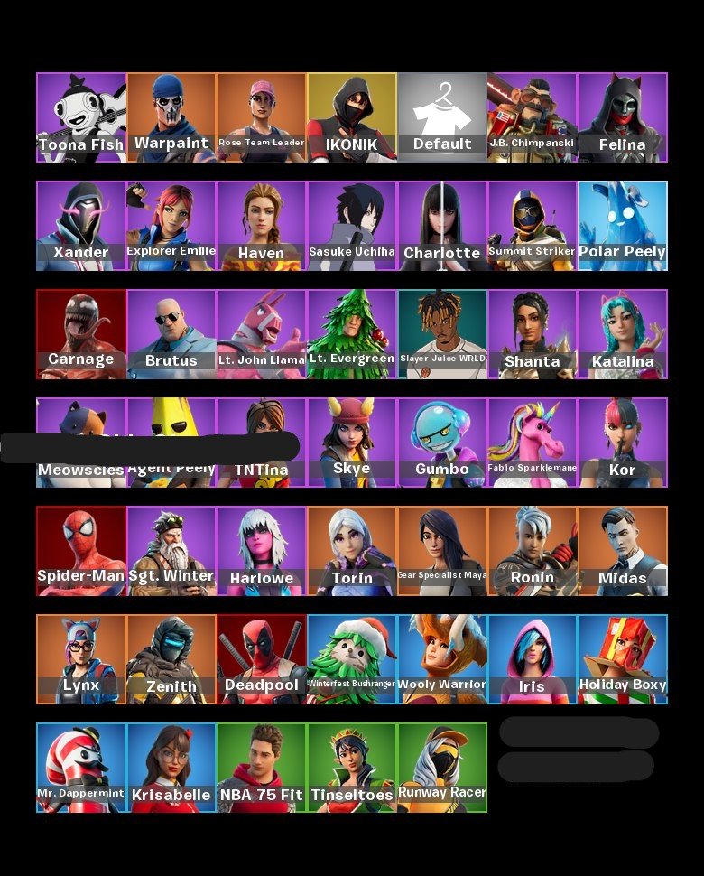 🎨 24 скина | 🌟 Fortnite аккаунт