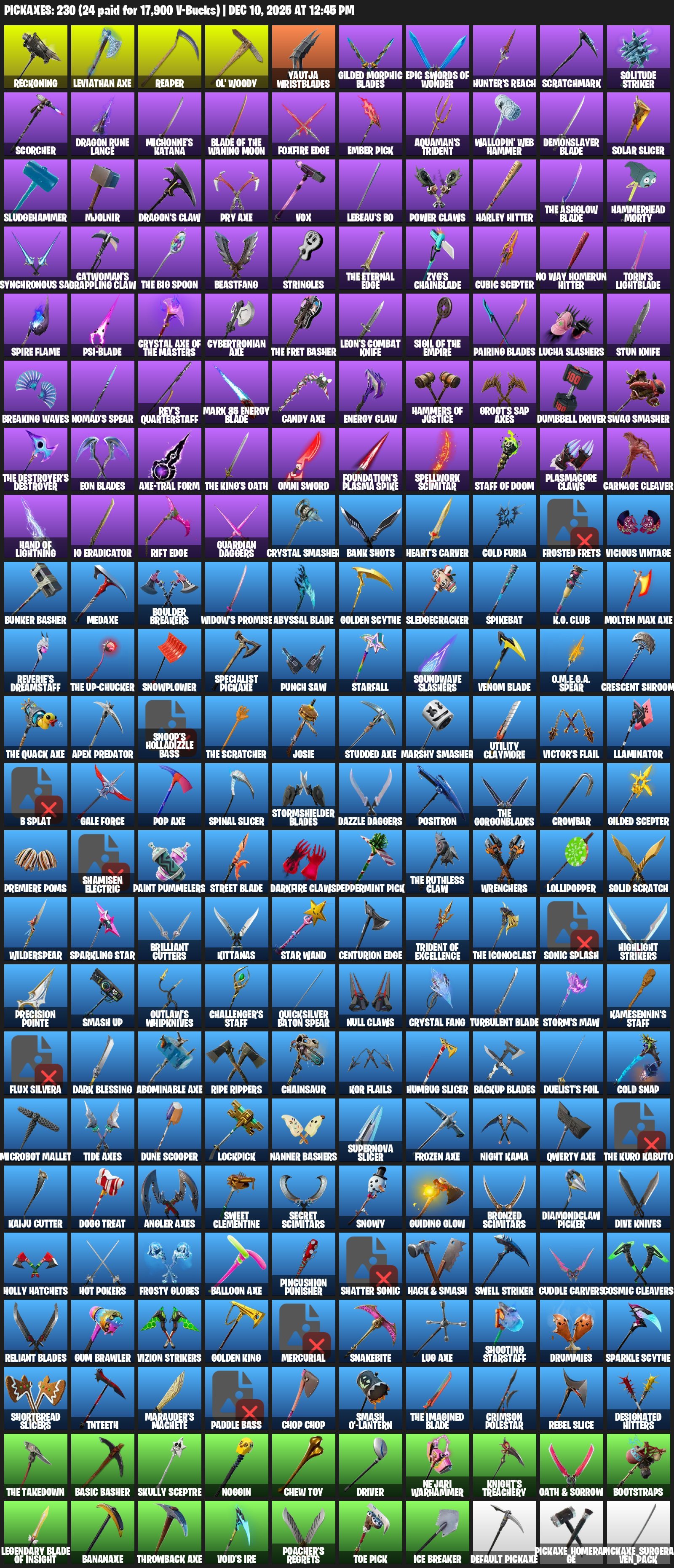 🎨 256 skins | 🌟 Fortnite account