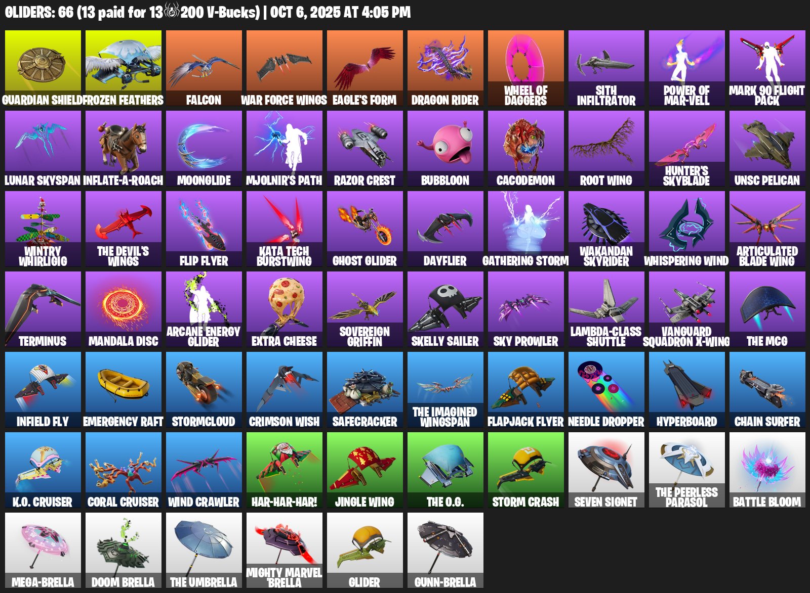 💖119 skins + Email Change🌟Darth Vader🪐Mandalorian🌟Tony Stark👽Wolverine🌌Doctor Doom⚡Ghost Rider