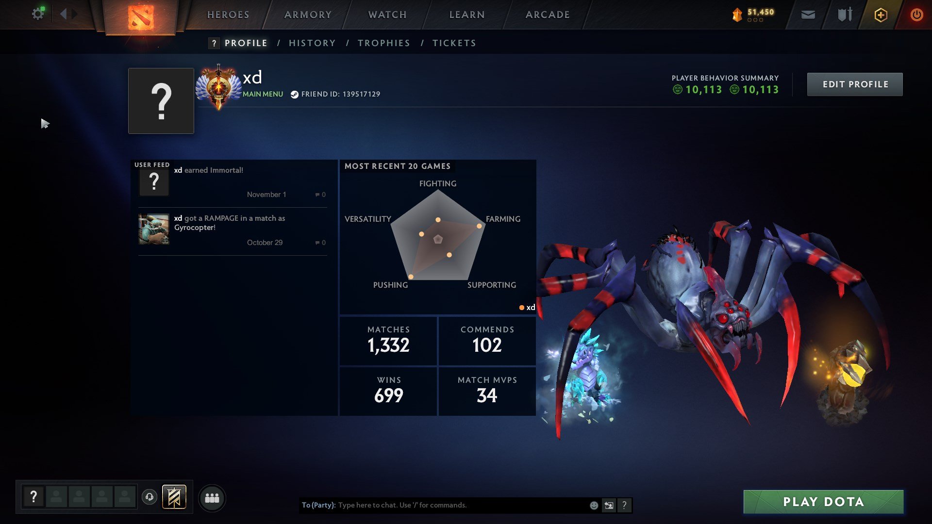 🏅 MMR 5900 | 🕒 2000 hours | 🛡 -