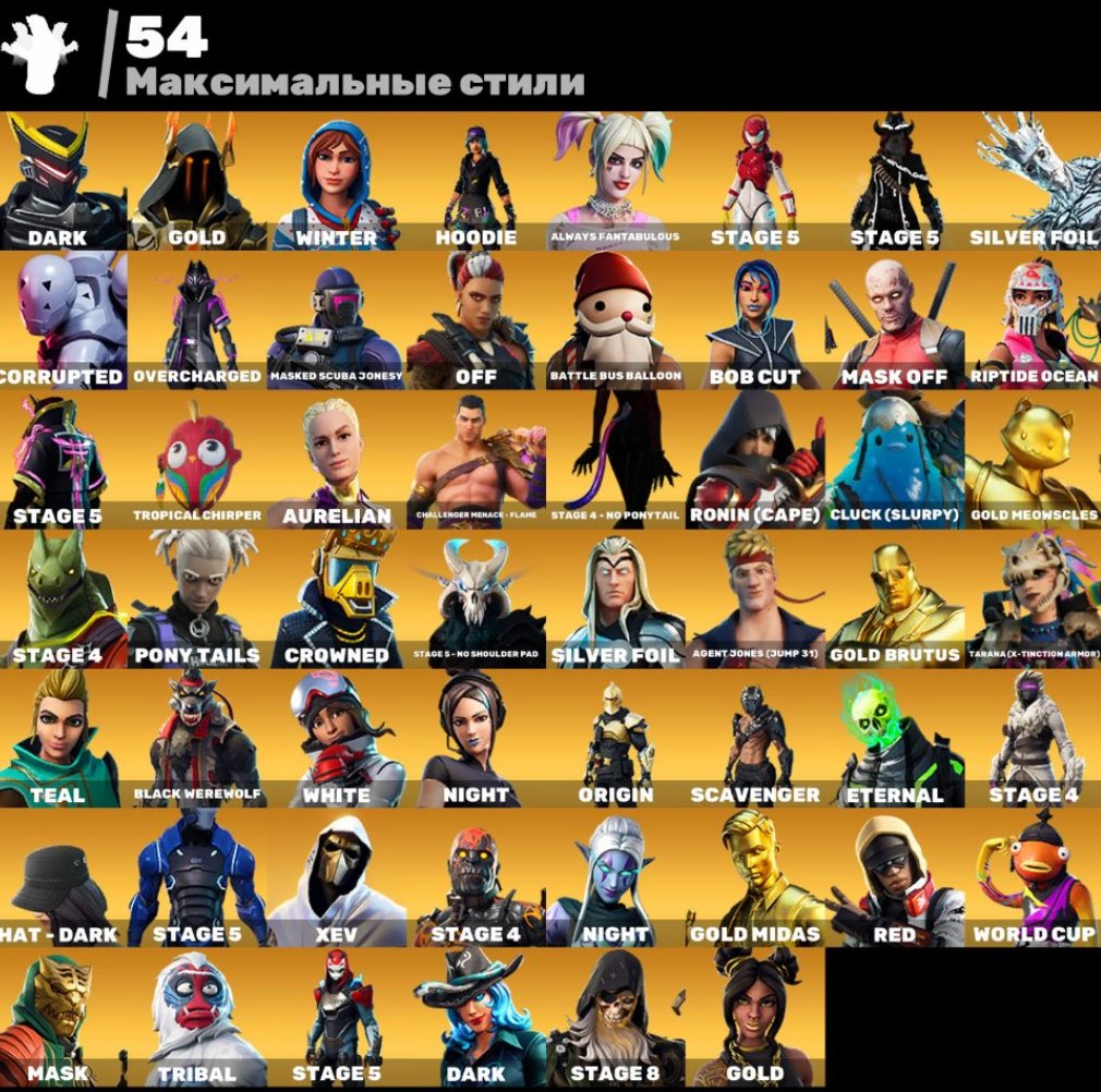 🎨 196 skins | 🌟 Fortnite account